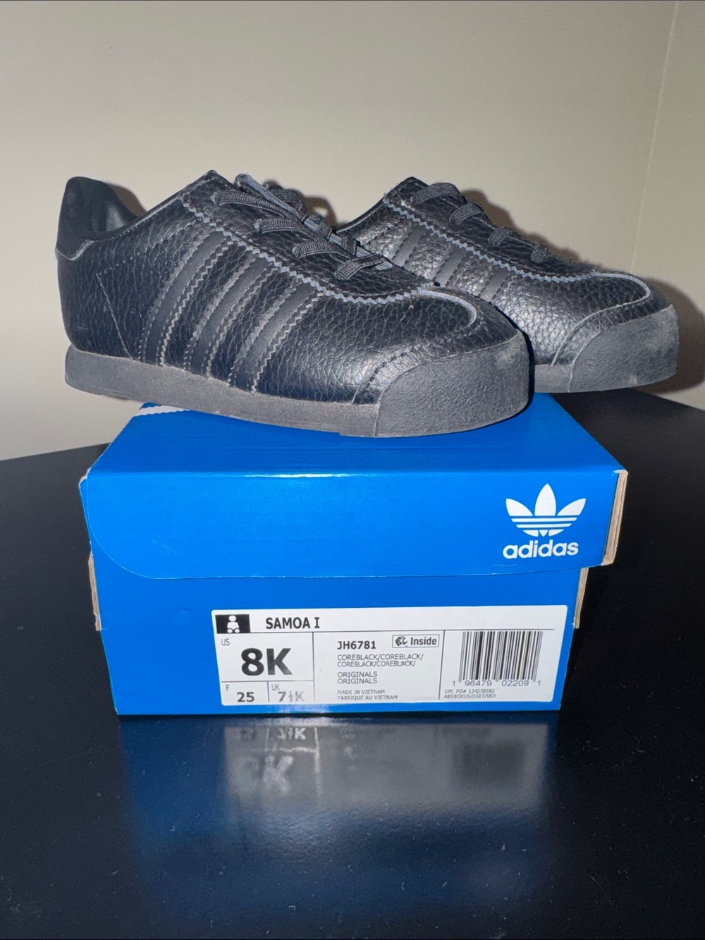 Adidas Black Samoa I Toddler